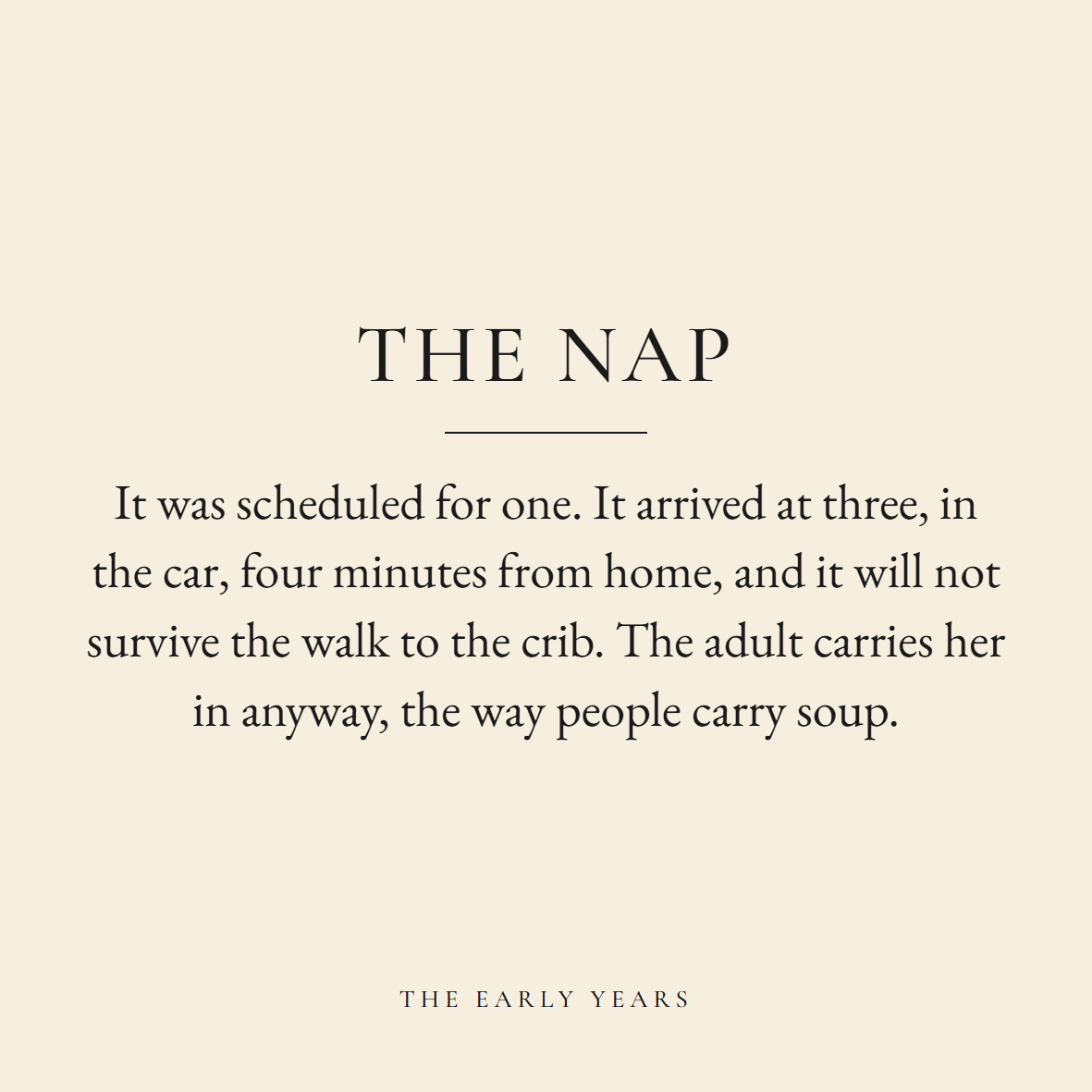 The Nap coaster label