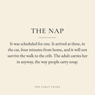 The Nap coaster label